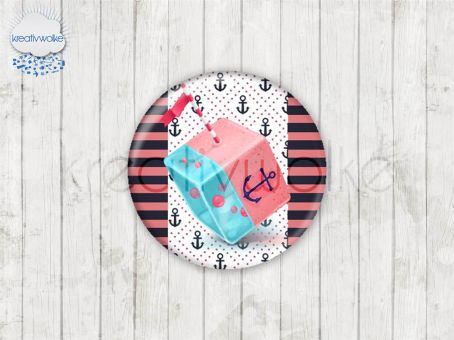 Motiv-Cabochons 49580-1 Einzelset  25mm (5 Stück)